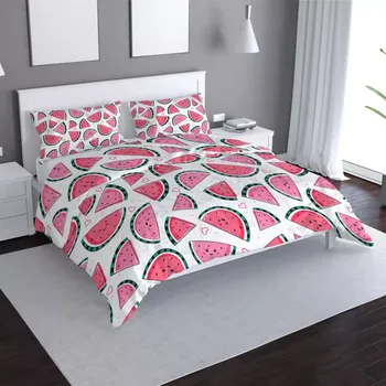 Povlečení Sablio Povlečení Vodní meloun - 140x200 / 90x70