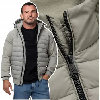 Pánská bunda Pitbull pánská softshellová bunda s kapucí PALOMAR, velikost M