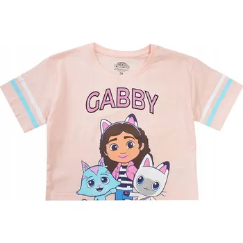 Dívčí oblečení EplusM dětské tričko růžové bavlna velikost 110