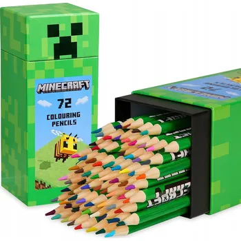 Pastelka SADA PASTELEK Minecraft pro děti, 72 PASTELKY