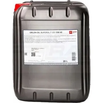 Motorový olej Olej Superol F CD 15W/40, 20 l