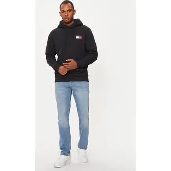 Pánská mikina Tommy Jeans Mikina Essential DM0DM20738 Černá Regular Fit 3XL