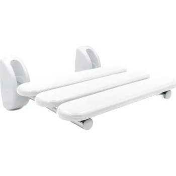 Koupelnové sedátko Ridder HANDICAP sklopné sedátko do sprchového koutu, 36x25cm, bílá - A140101