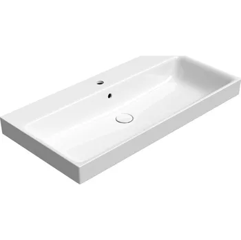 Umyvadlo GSI NUBES keramické umyvadlo 100x50cm, bílá ExtraGlaze - 9623111