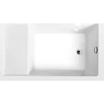 Polysan JAZZ sedací vana 120x75x39cm, bílá - 72913