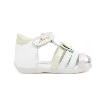 Dívčí sandály Primigi dětské sandály z přírodní kůže bílé velikost 26