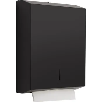 Dávkovač mýdla Gedy Zásobník na papírové ručníky 282x364x105mm, černá mat