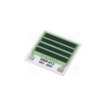 Rezistor thick film topný lepením 57,6Ω 40W pájecí body