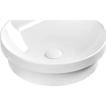 Umyvadlo zápustné do desky kulaté SAPHO 43 cm bílé