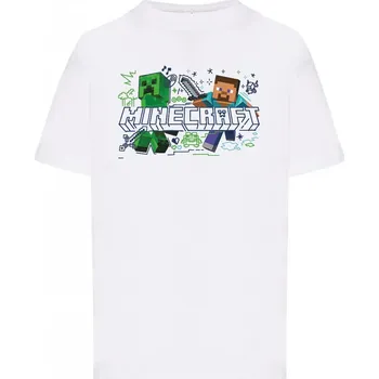 JHK dětské tričko bílé bavlna velikost 134/140