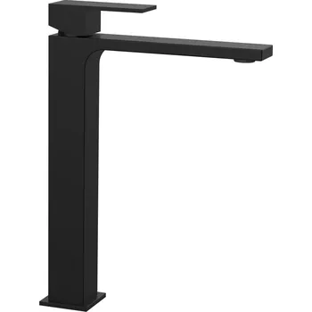 Vodovodní baterie Sapho CUBEMIX stojánková umyvadlová baterie vysoká, černá mat - CM006B