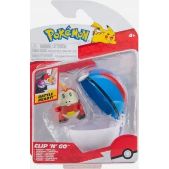 Pokémoni Clip 'n' Go Figurka Fuecoco a Great Ball - PKW4156