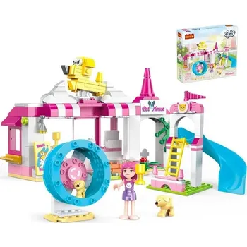 ostatní stavebnice Dětské hřiště pro zvířata se stavebními Stavebnice Cogo