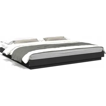 Postel Jednolůžková dřevěná postel VidaXL 90x220 cm, vícebarevná