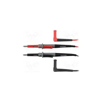 Měřicí kabel Sada měřicích šňůr Imax 10A Dél 1m izolované černá,červená