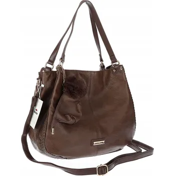 Kabelka Kabelka CHARRO , hnědá eko kůže
