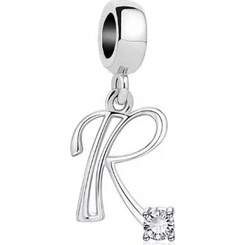 Přívěsek Přívěsek Charm písmeno R stříbro 925