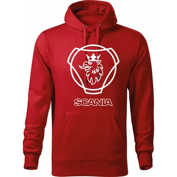 Dětská móda Dětská mikina JHK polyester červená, velikost 146