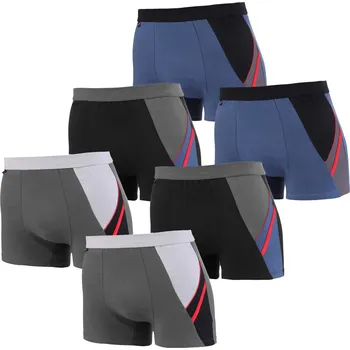 Boxerky SLIPY boxerky MORAJ Plus Size, bavlněné, přiléhavé, 6 KUSŮ , 4XL