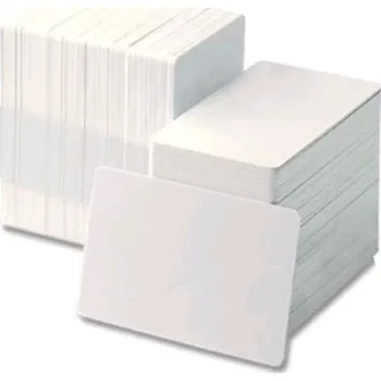 Kancelářská technika Zebra Premier - Karta PVC - 50 mil. bílá - CR-80 Card (85.6 x 54 mm) 250 karet (104523-175)