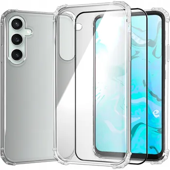 Pouzdro na mobilní telefon Zadní Kryt Hello Case pro Samsung Galaxy S23 FE bezbarvý