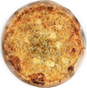 Příprava pizzy Pizza Quattro Formaggi