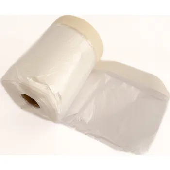 Krycí plachta Plachta mikrotenová Varianta - balící., Plachty: 55 cm x 33 m, 7 μm + krep. páska