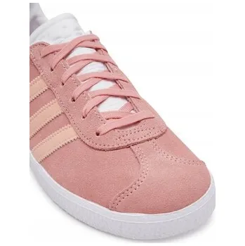 Dámské tenisky Adidas sportovní boty z přírodní kůže růžové velikost 39 1/3