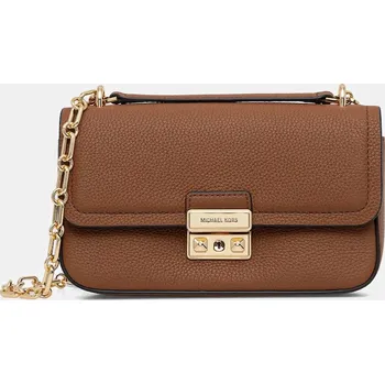 Kabelka Kožená kabelka MICHAEL Michael Kors 30R6G2RL5L hnědá 88X, vel. ONE SIZE