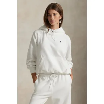 Dámská mikina Mikina Polo Ralph Lauren 211971691 bílá 00X, vel. XXL