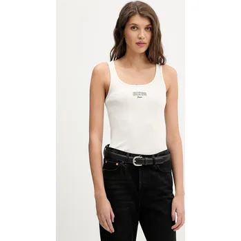 Top Guess Jeans W6RP20.KA0H1 béžová 01X, vel. XS