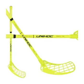 Florbalová hůl Unihoc EPIC PRODIGY 36 yellow Florbalová hůl neonově žlutá, Levá (levá ruka dole), 70cm (=80cm)