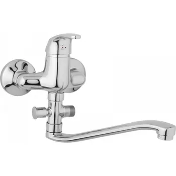 Vodovodní baterie Nástěnná umyvadlová a sprchová baterie SLIM, rozteč 100 mm JB SANITARY - A10 31 40