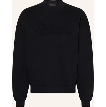 Pánská móda dsquared2 Pánská Mikina, černá, XL