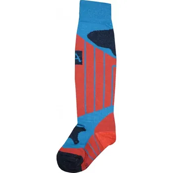 Pánské ponožky Lyžařské podkolenky ALPINE PRO BEROG USCP061 SVĚTLE MODRÁ XS