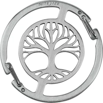 Klíčenka Nite Ize Medallion™ Tree of Life Key Carabiner