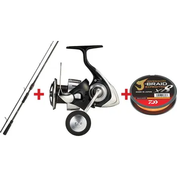 Rybářský prut Zvýhodněný set na Štiky DAIWA "PRO NÁROČNÉ" 2026 - Set s prutem 2,40 m, 18 - 56 g