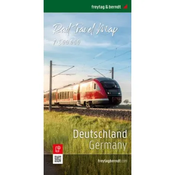Deutschland, Rail Travel Map 1:500.000, freytag & berndt (EN)