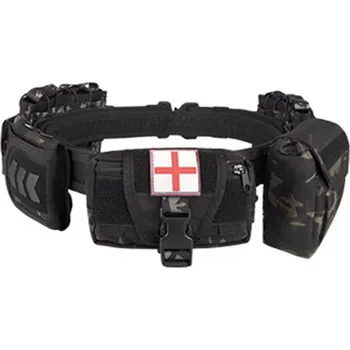 Opasek Taktický opasek se sumkami YAKEDA YKD-2012 mulitcam black