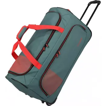 Taška TRAVELITE BASICS FRESH WHEELED DUFFLE L GREEN/ORANGE L