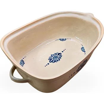 pekáč kameninový pekáč světlý velký (ruční výroba)