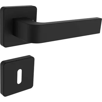 Dveřní kování ROSTEX dveřní kování DANTE/H (černá) Provedení: PZ (klika/klika, zámek FAB)