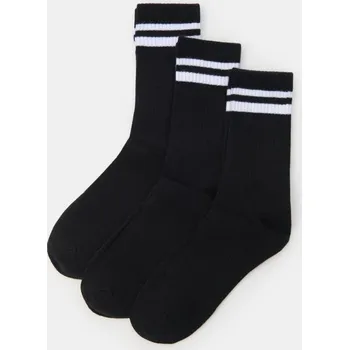 Pánská móda Sinsay - Ponožky 3 kusy - černá - 347FI-99X - 347FI-99X-36H-2