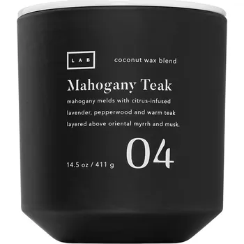 Svíčka DW HOME Mahagony Teak Vonná svíčka ve skle, 411 g