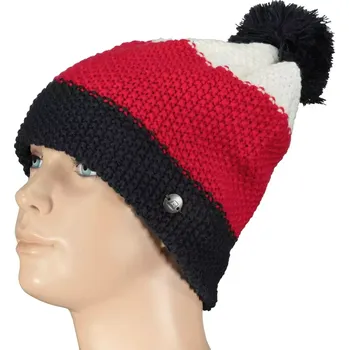 Čepice Zimní čepice ALPINE PRO DELORE UHAY126 ČERVENÁ S