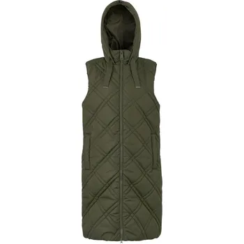 Dámská vesta Dámská vesta Regatta Rurietta Longer Length Velikost: XXL / Barva: zelená