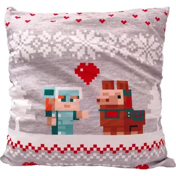 Bytový textil Povlak na polštářek Vánoční Svět Minecraft
