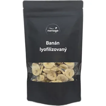 Sušená potravina NONAGE Banán plátky lyofilizované 80 g