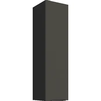 Kuchyňská skříňka 30 G-108 1F, Horní kuchyňská skříňka Aria grafit/černá