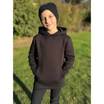 Dětská černá zateplená mikina VSB KIDS